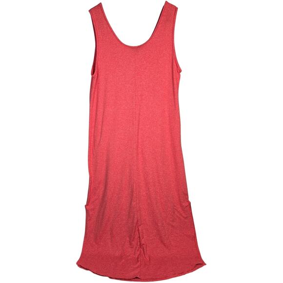 Cozy Co by Cozy Casual Tank Maxi Dress Heathered‎ Red L - Picture 2 of 7